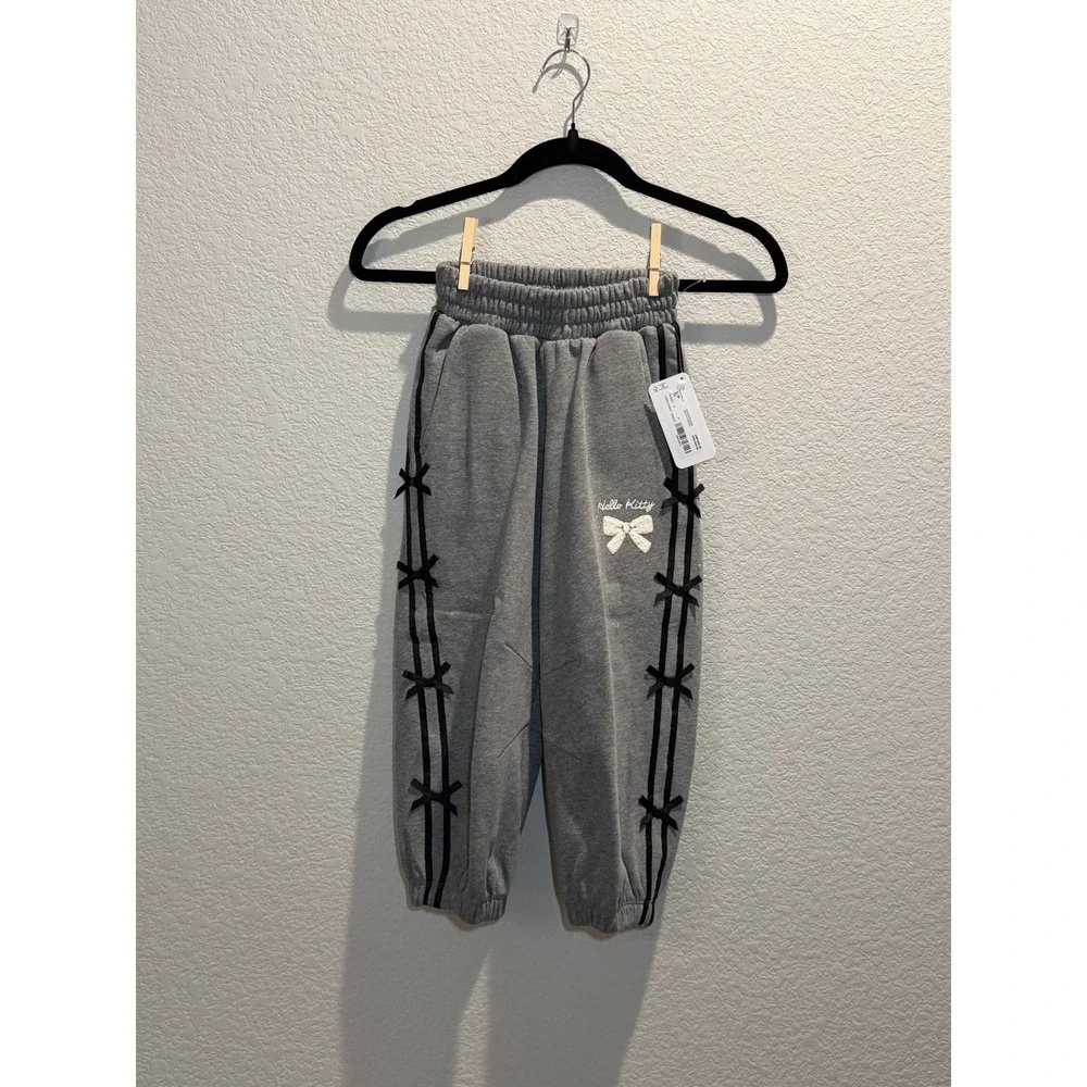The Children's Place Kids Hello Kitty Joggers Gray Size S‎ 5/6